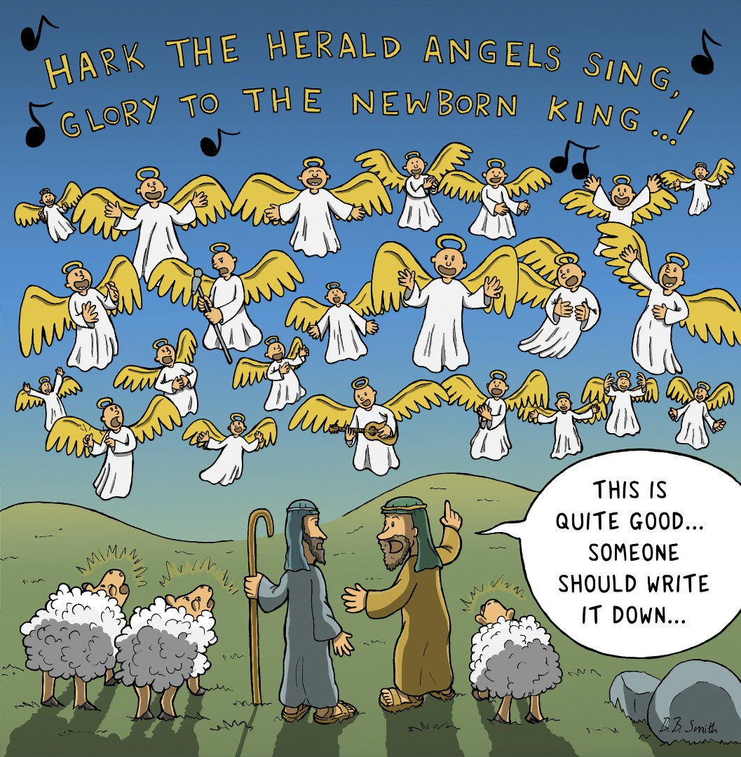 Nutty Nativity Christmas Cards (pack of 5)