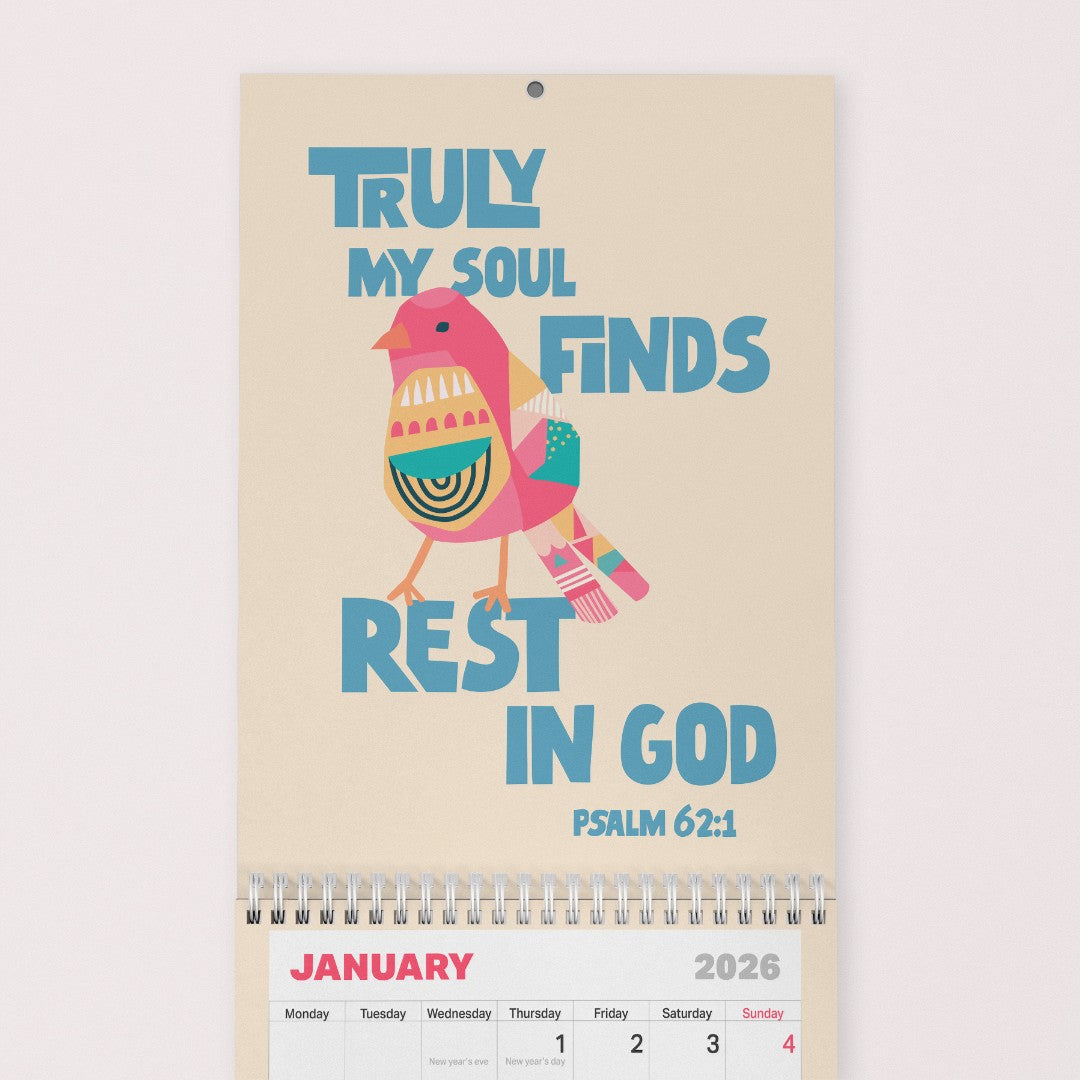 2026 His Compassions Never Fail Calendar
