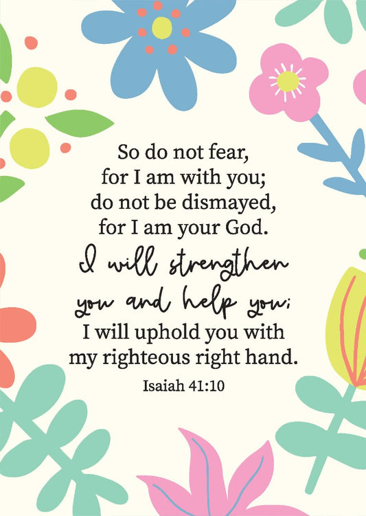 Do Not Fear Postcard - Pack Of 12