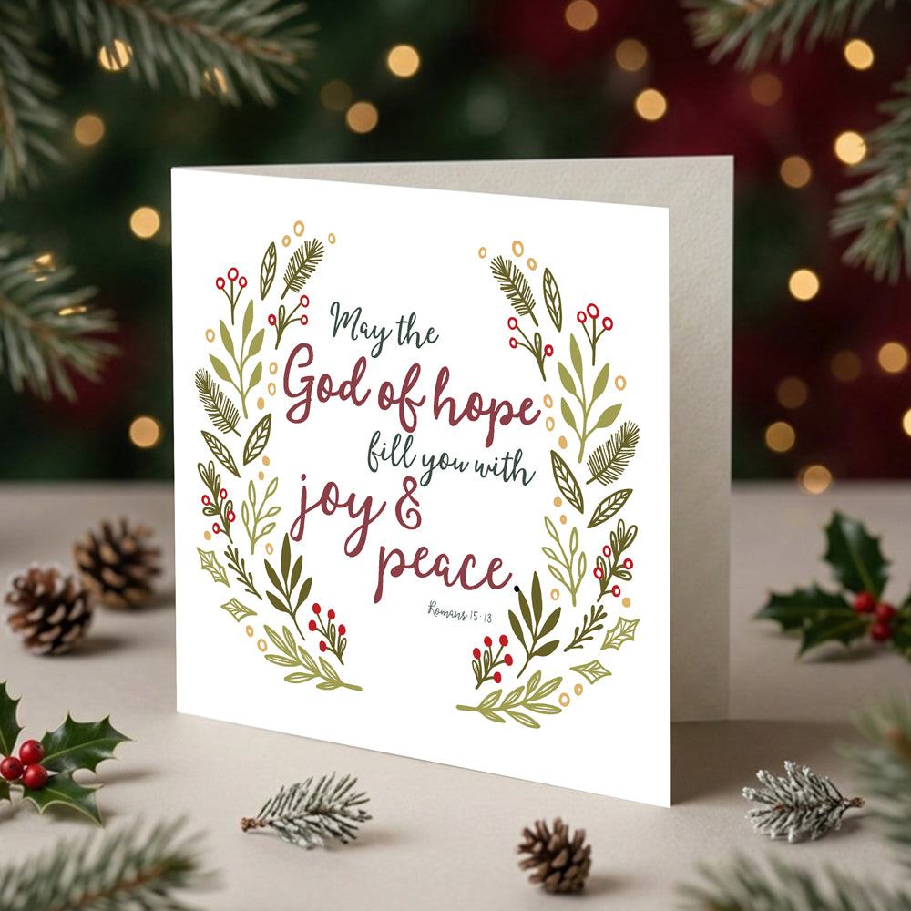 Joy and Peace Christmas Cards (pack of 10)