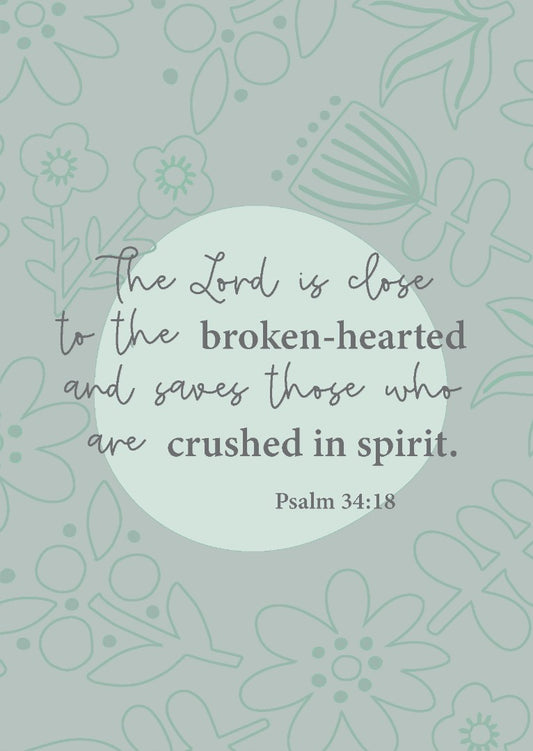 The Lord Is Close Postcard  - Pack Of 12