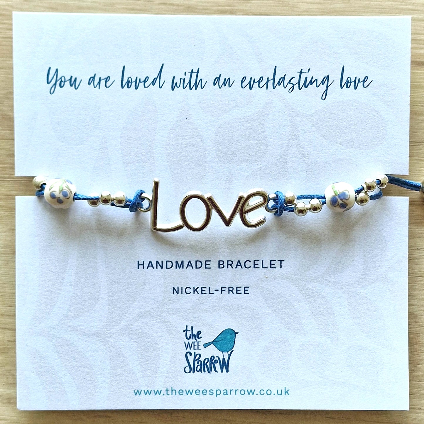 Bracelet - Love (with beads)