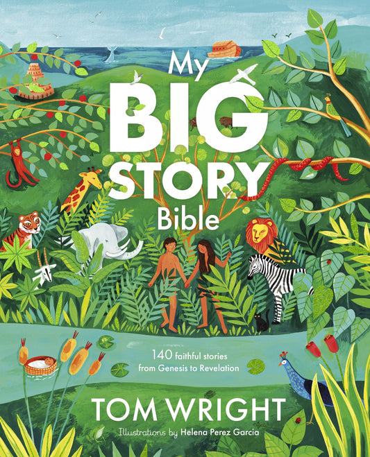 My Big Story Bible Storybook Bible - 140 Faithful Stories, from Genesis to Revelation  by Tom Wright, Helena Perez Garcia