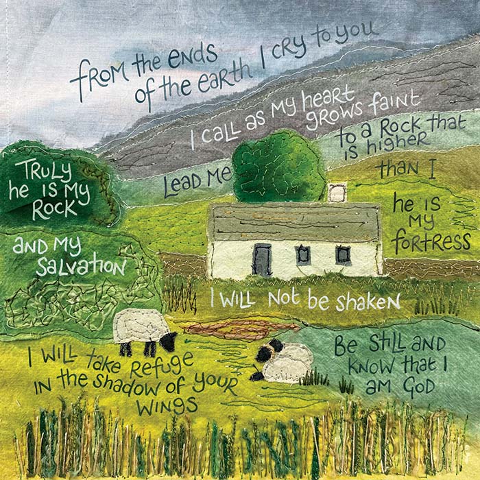 'Be Still and Know that I Am God' by Hannah Dunnett - Greeting Card