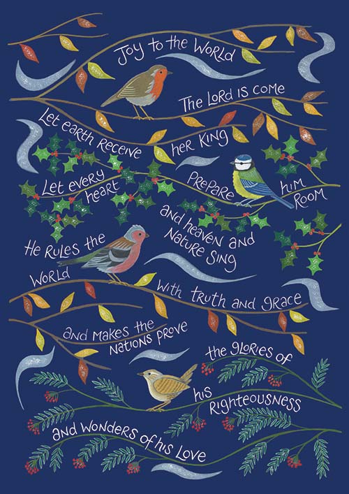 'Heaven and Nature Sing' by Hannah Dunnett - Greeting Card