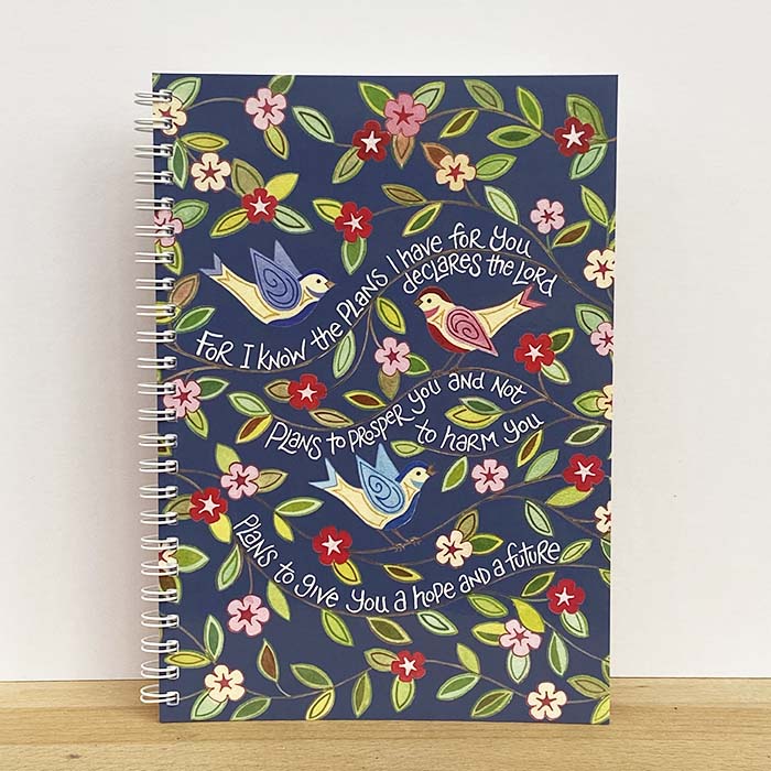 'Hope and a Future' by Hannah Dunnett - A5 Chunky Notebook