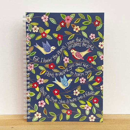 'Hope and a Future' by Hannah Dunnett - A5 Chunky Notebook