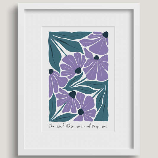 The Lord Bless You and Keep You - framed print