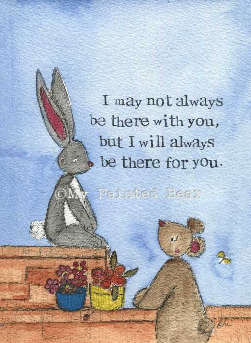 Always be there for you - greeting card