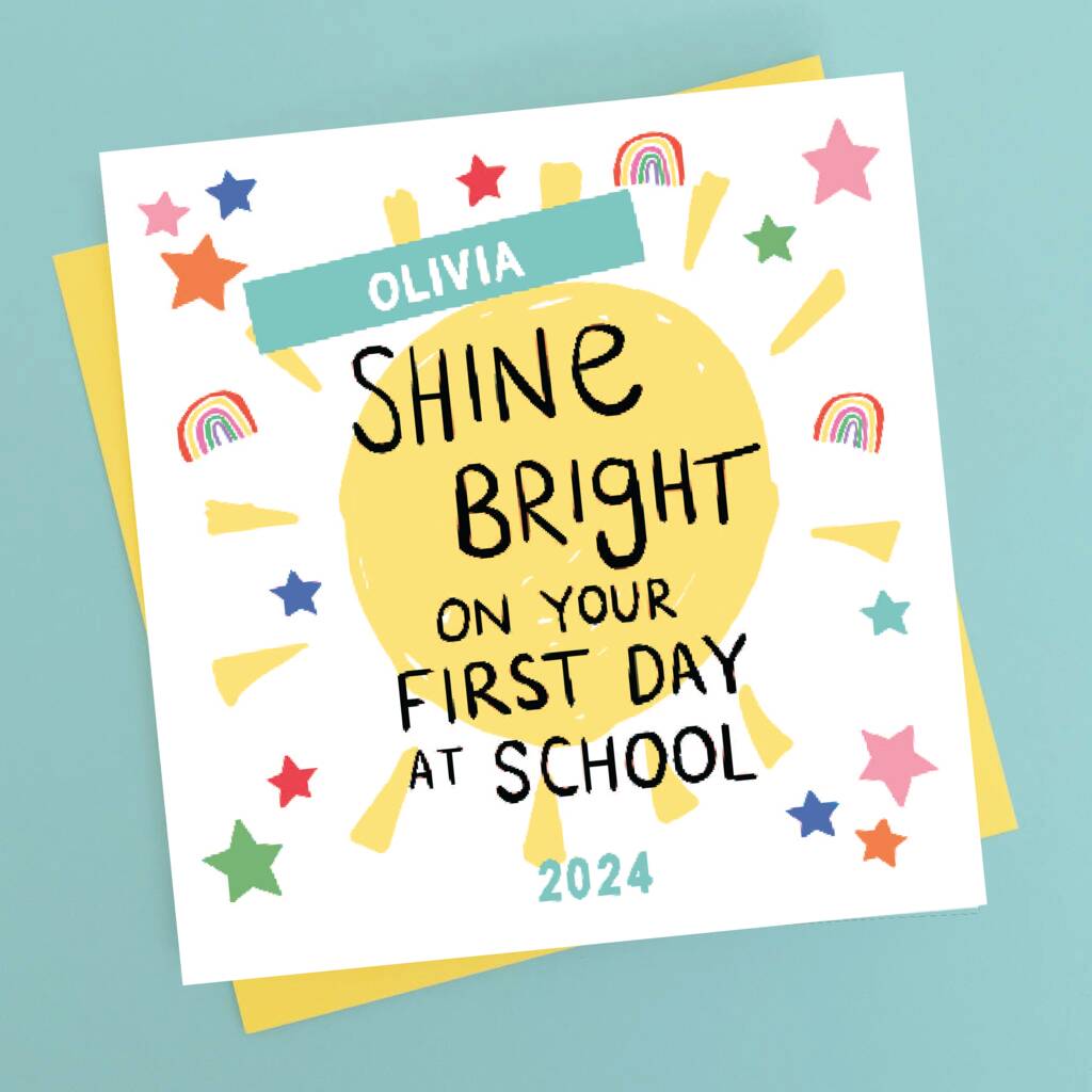 Shine Bright card