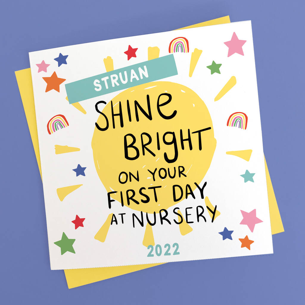 Shine Bright card