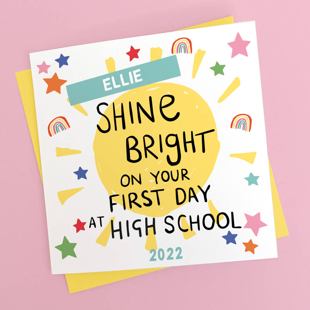 Shine Bright card