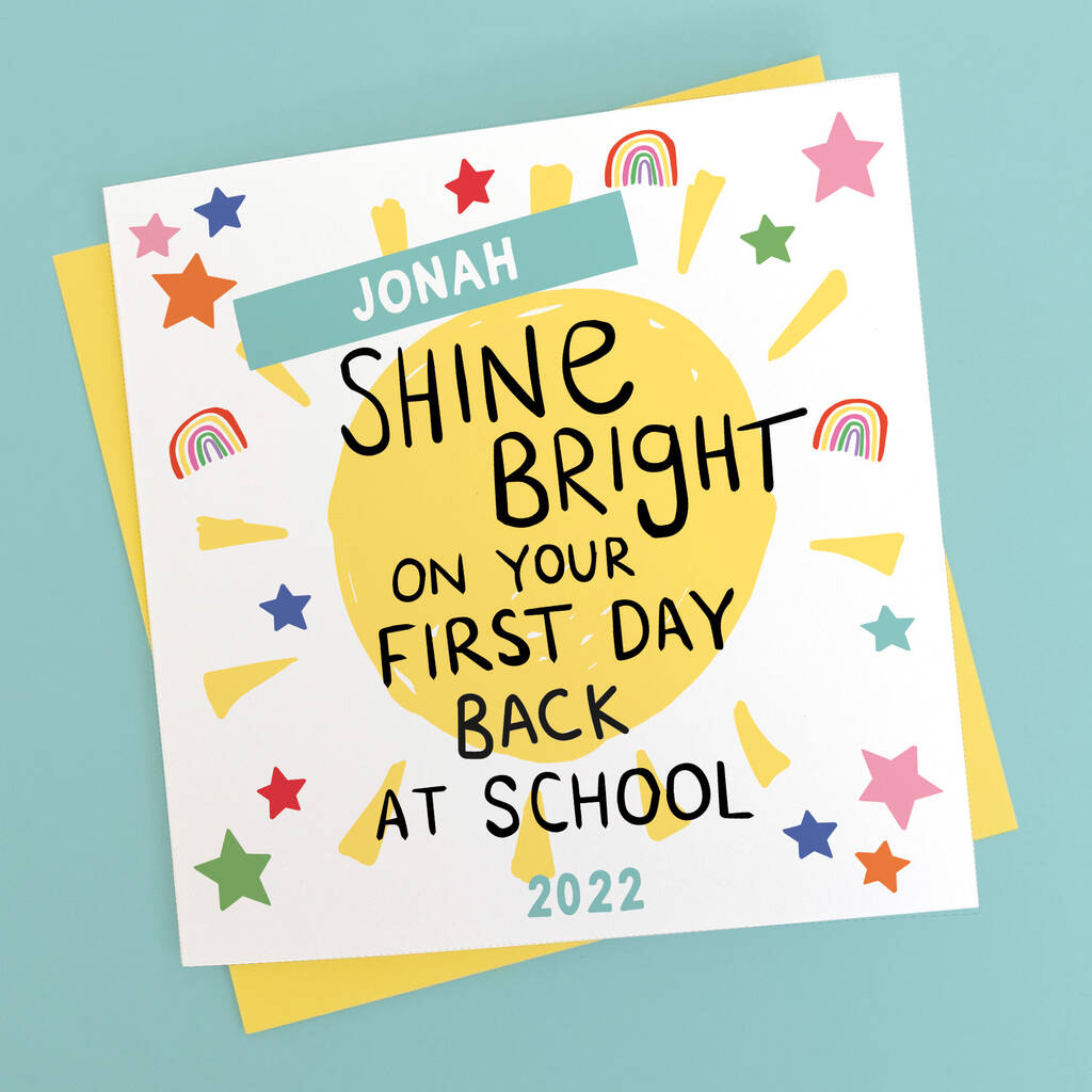 Shine Bright card