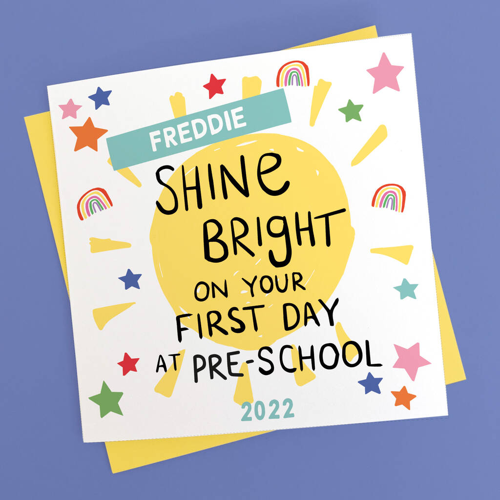 Shine Bright card