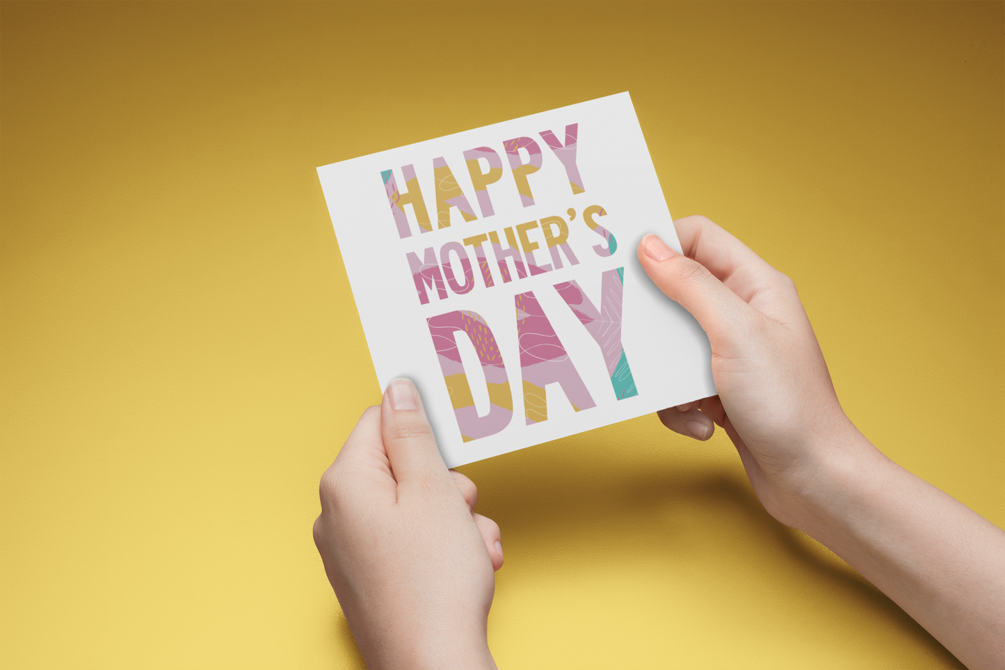 Happy Mother's Day (Abstract) Greeting Card & Envelope