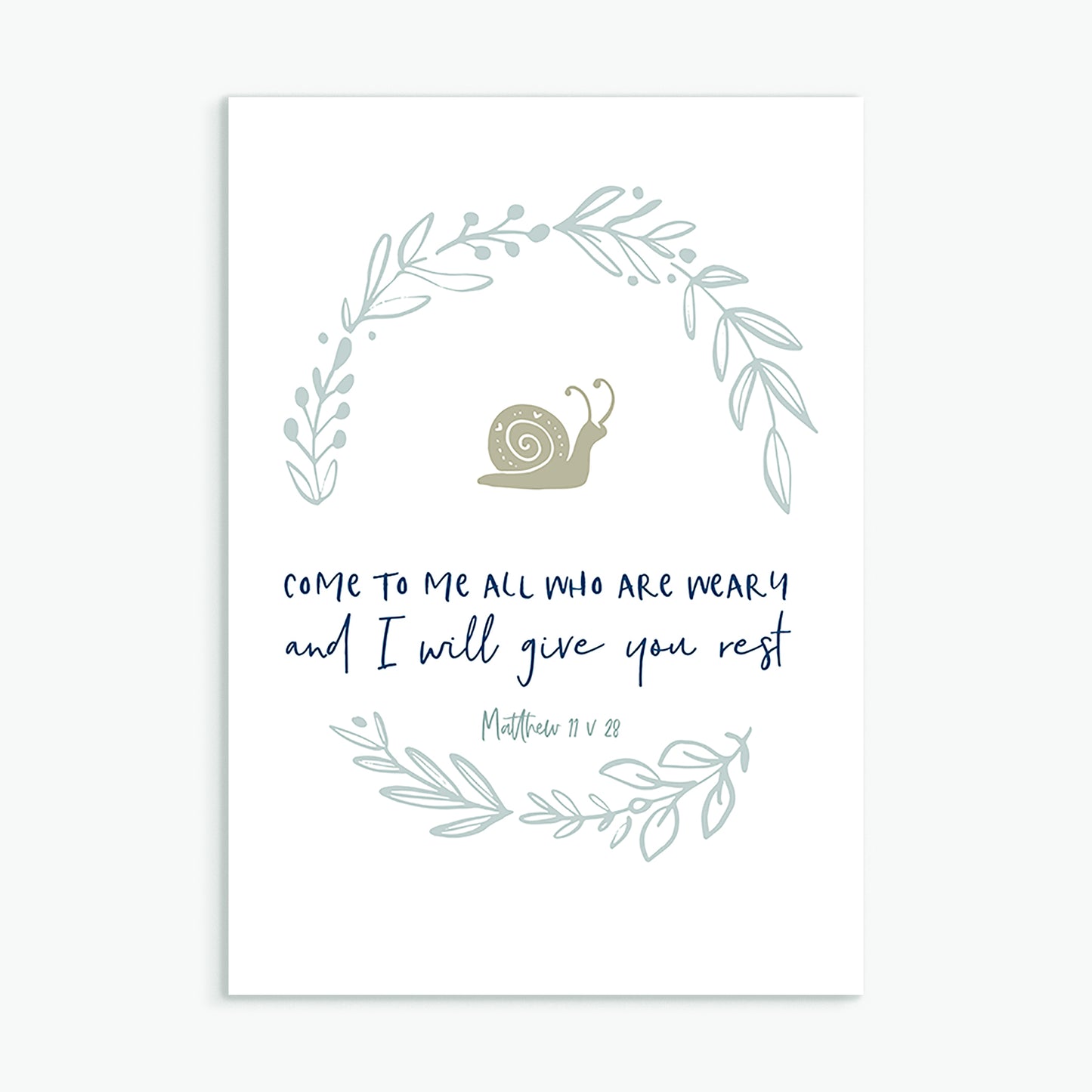 Come to me greeting card