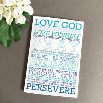 'Love God' by Preditos - Greeting Card