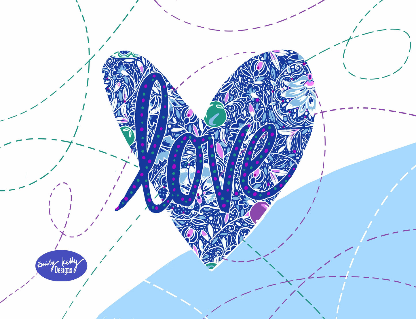 "Love" by Emily Kelly - Print