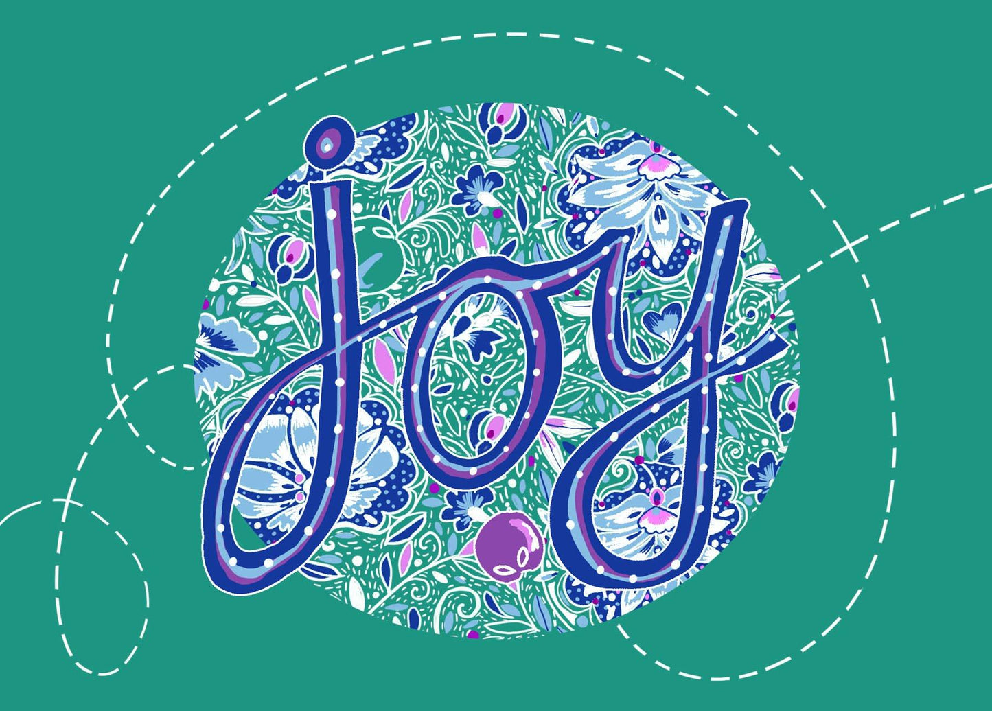 "Joy" by Emily Kelly - Framed Print