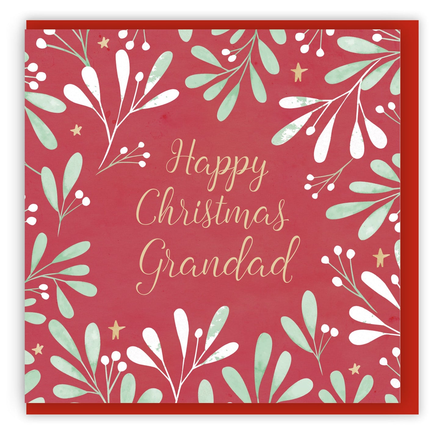 Happy Christmas Grandad (2023) Single Christmas Card
