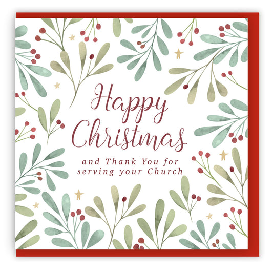 Happy Christmas and Thank You (2023) Single Christmas Card