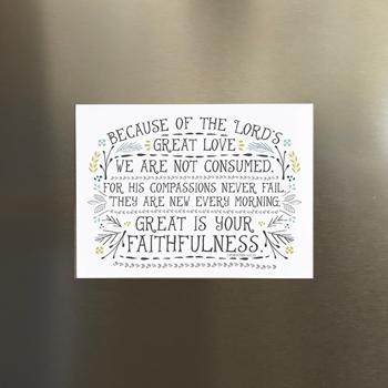 'Faithfulness' by Emily Burger - Magnet