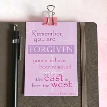 'Forgiven' by Preditos - Mini Cards