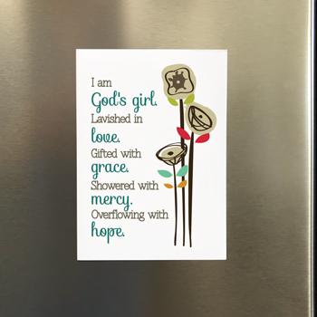 'God's Girl' by Emily Burger - Magnet