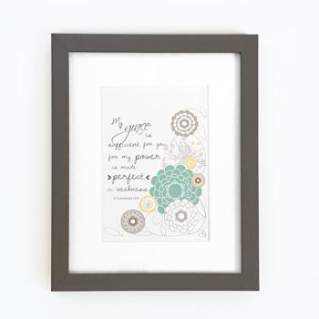 'Grace' by Emily Burger - Framed Print