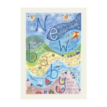 'New Baby' by Hannah Dunnett - Greeting Card