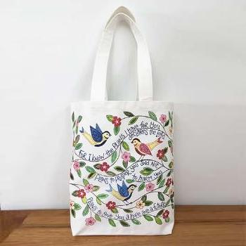 'For I Know the Plans' and 'I Have Come' by Hannah Dunnett - Canvas Bag