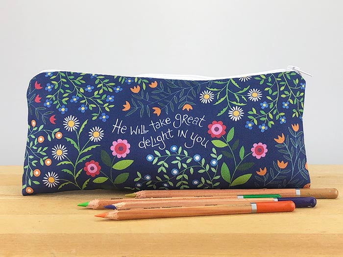 'Great Delight' pencil case