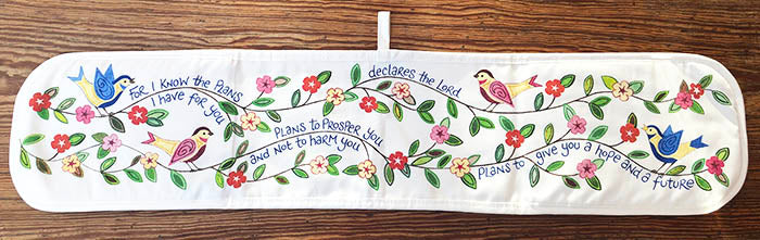 'Hope and a Future' Oven Gloves