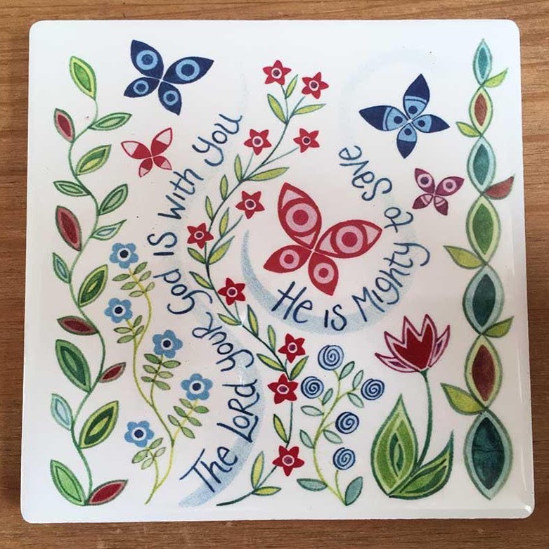 'The Lord is with You' by Hannah Dunnett - Coaster