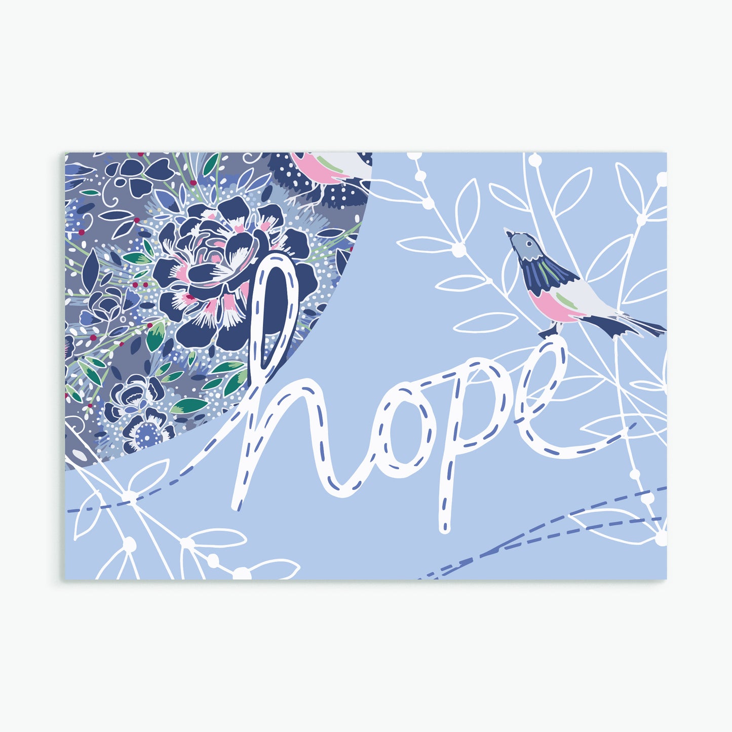 'Hope'  greeting card by Emily Kelly