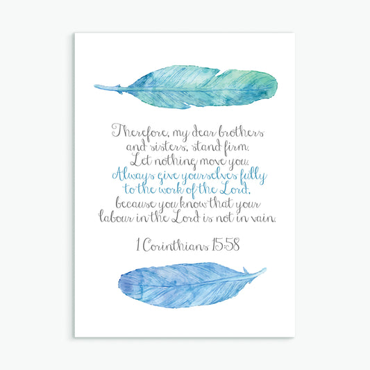 'Always Give' by Preditos - Greeting Card