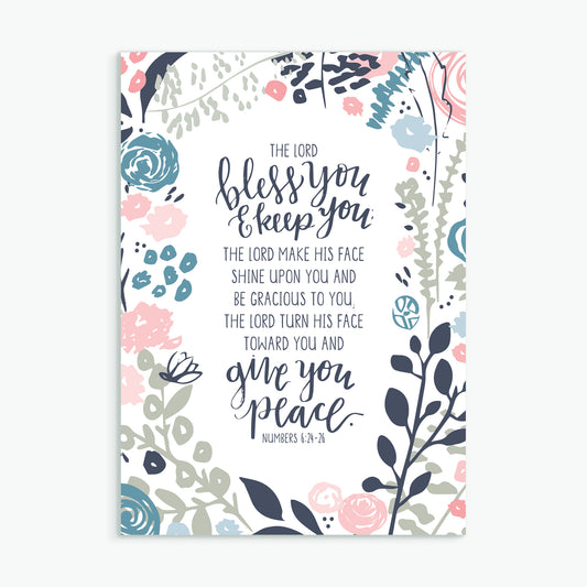 'The Lord Bless You' by Emily Burger - Greeting Card