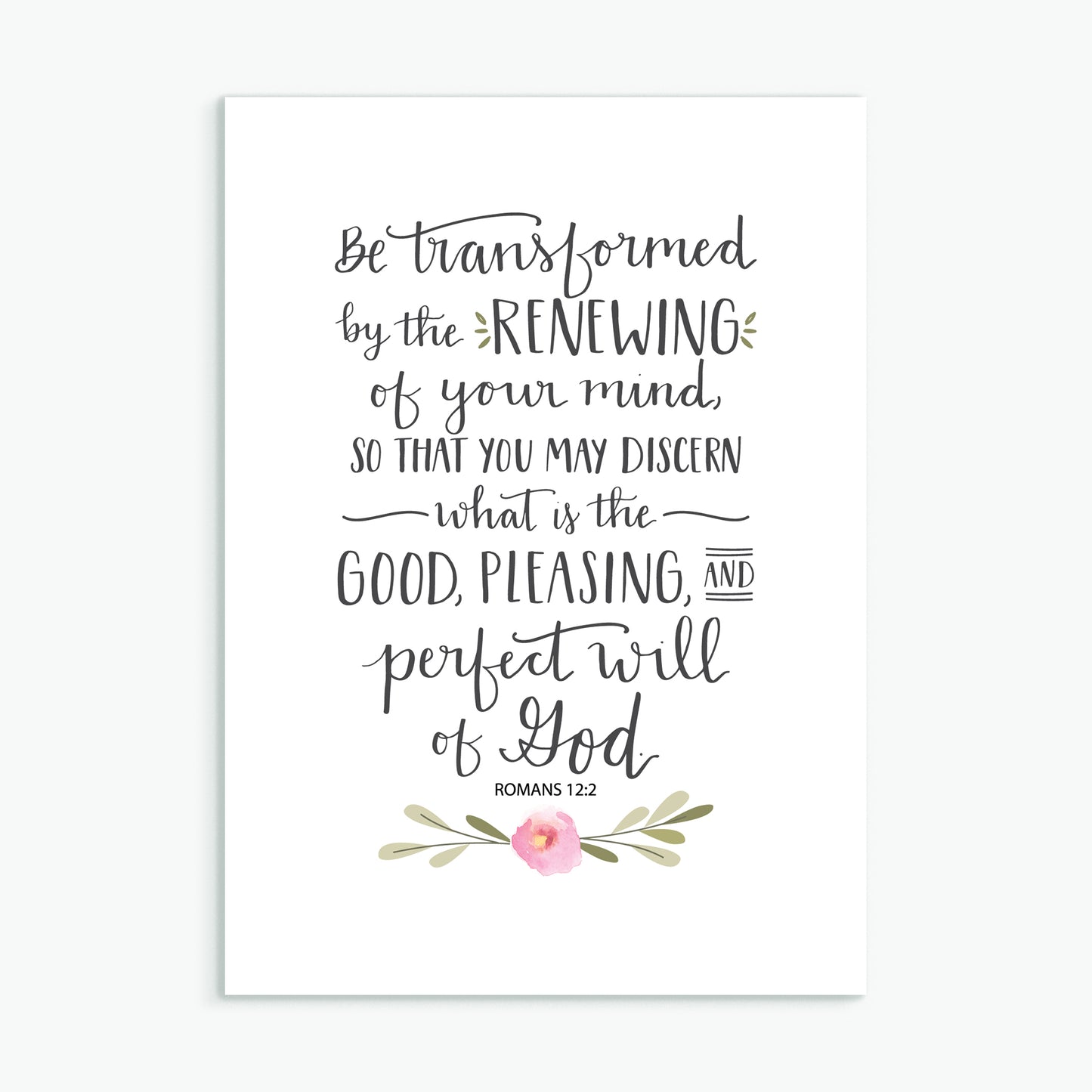 'Be Transformed' by Emily Burger - Greeting Card