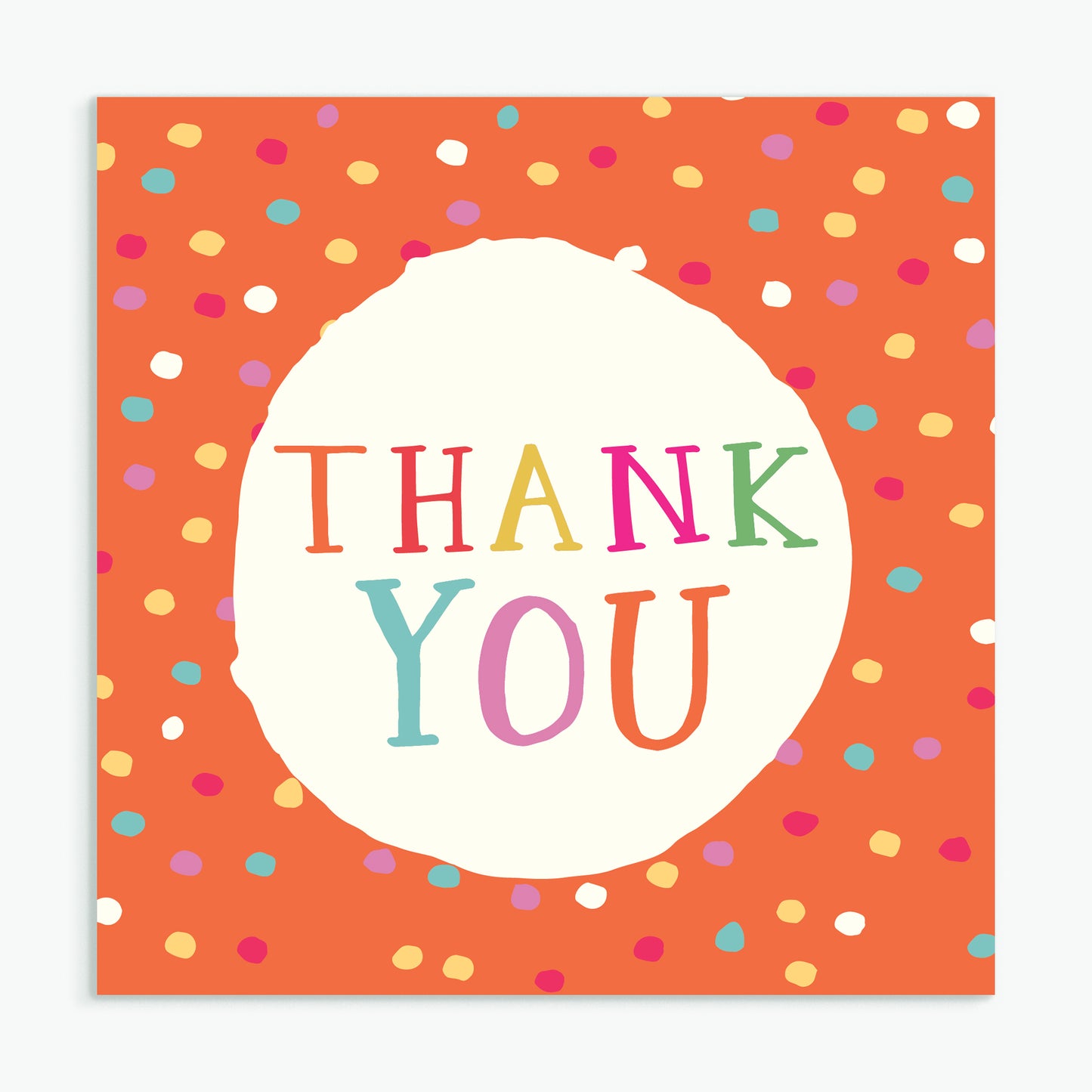 'Thank You' Greeting Card & Envelope