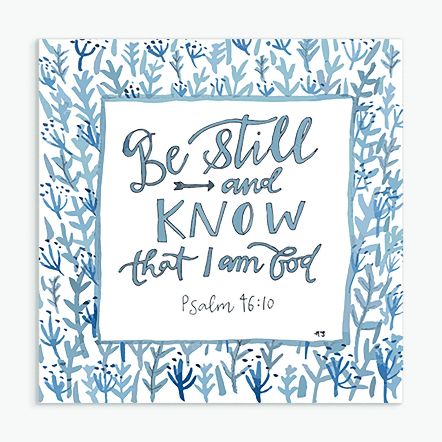 'Be Still' by Helen Stark - Greeting Card
