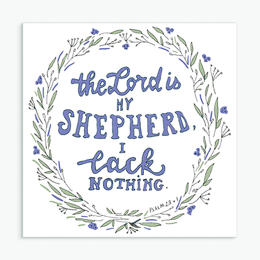 'My Shepherd' by Helen Stark - Greeting Card