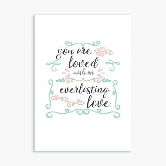 'Everlasting Love' by Preditos - Greeting Card