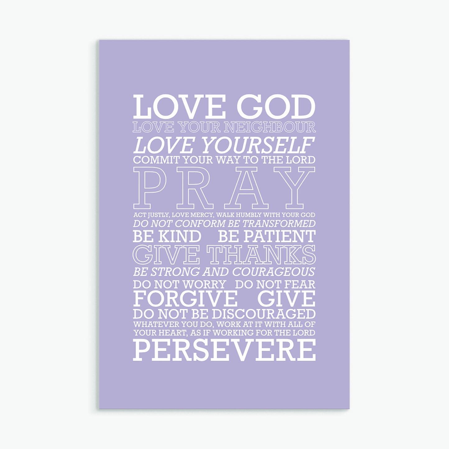 'Love God' by Preditos - Greeting Card