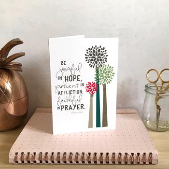'Joyful' by Emily Burger - Greeting Card