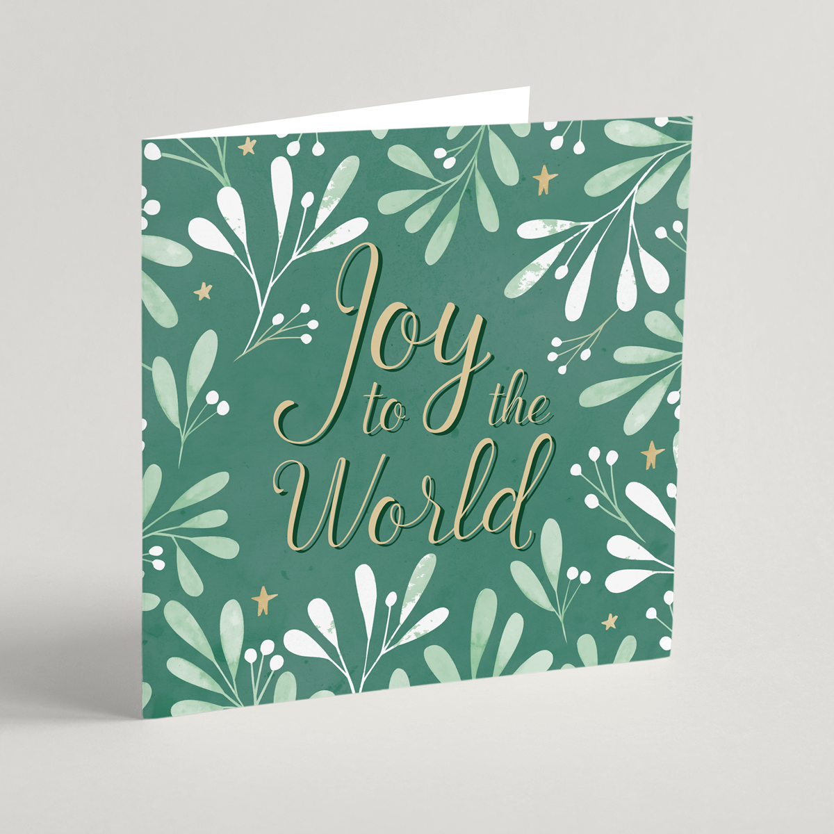 Joy To The World Christmas Cards - 10 Pack - Bio Cello Packaging