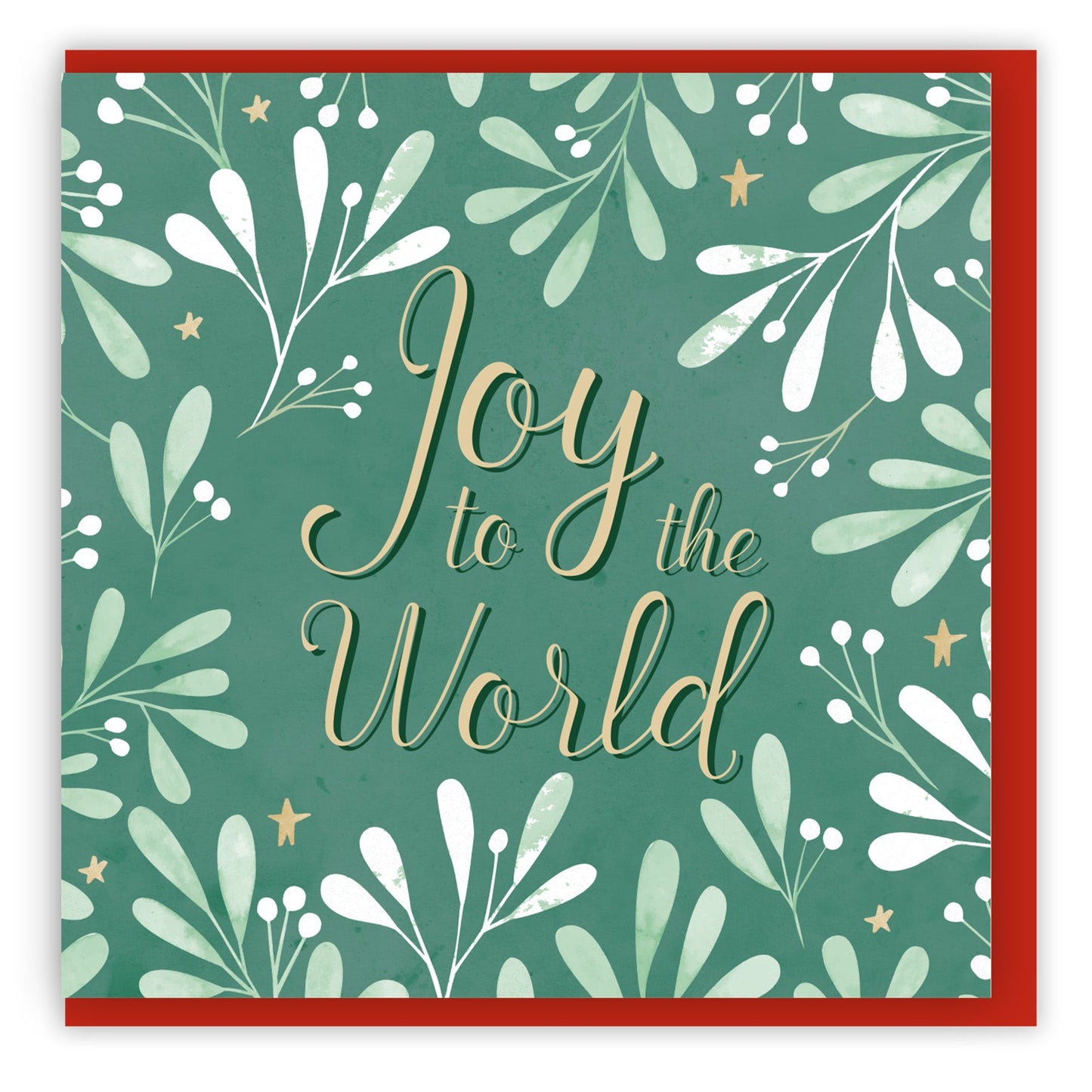 Joy To The World (2023) Christmas Cards - 10 Pack - Bio Cello Packaging