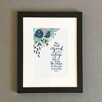 'The Lord is Good' by Emily Burger - Framed Print