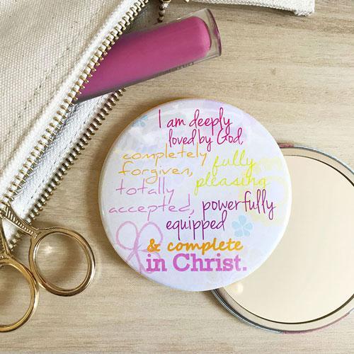 'I Am Deeply Loved By God' Pocket Mirror