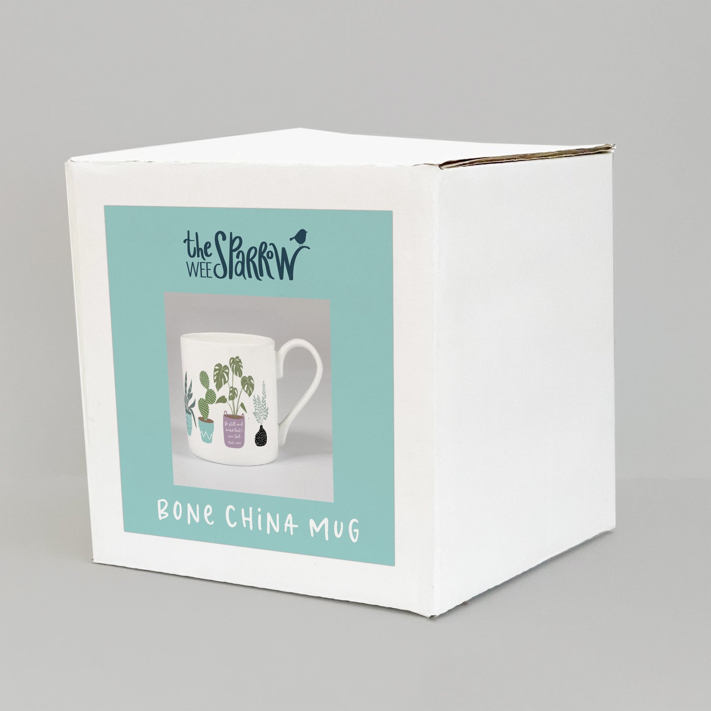 'Be Still' (House Jungle) Bone China Mug