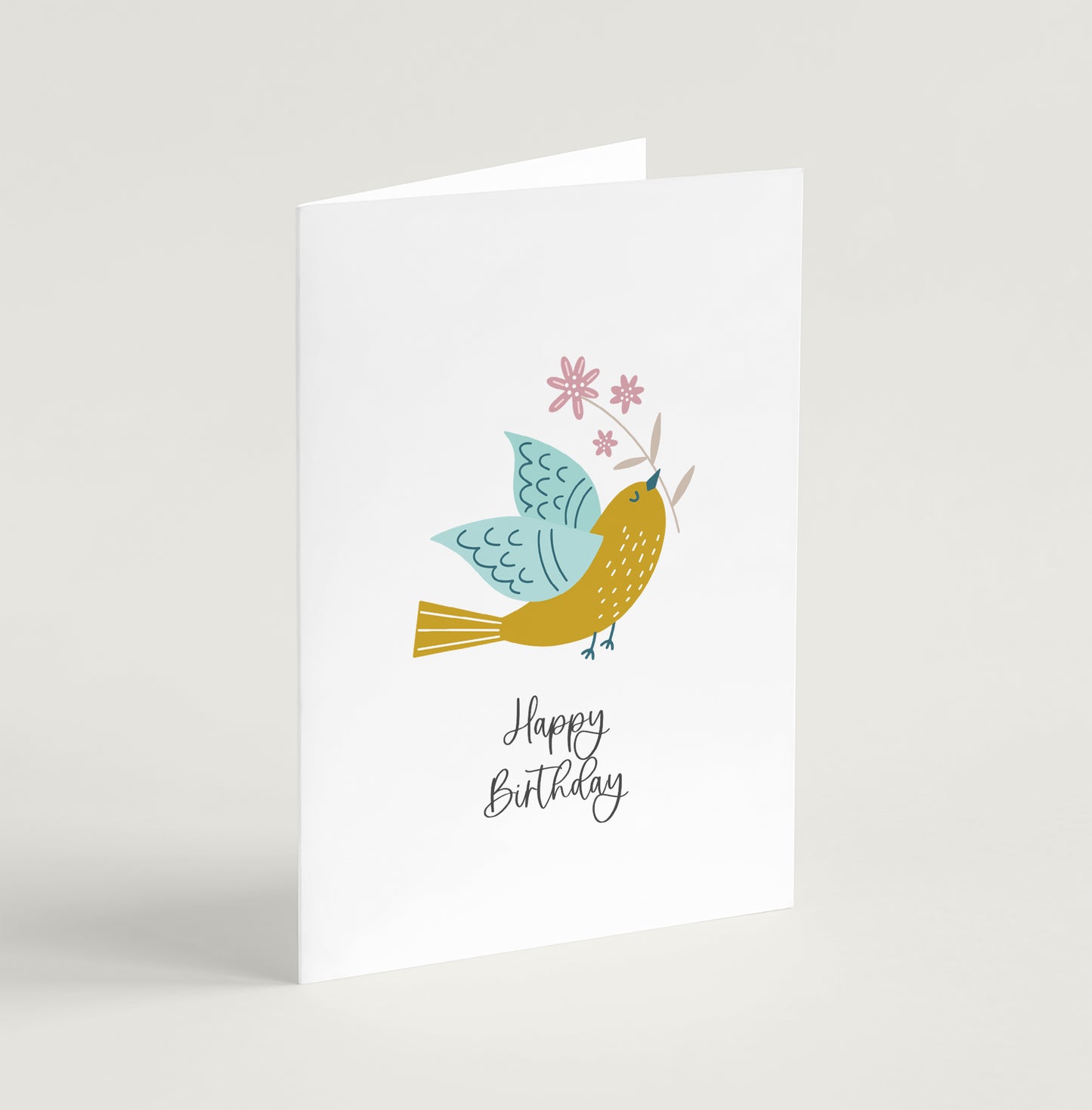 'Happy Birthday' (Birds of Joy) - Greeting Card